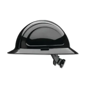 Honeywell North Zone N20R110000 Full Brim Hard Hat, Black, One Size, 1 Each