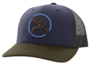 HOOey Roughy Strap (Navy/Olive) - Trucker Cap