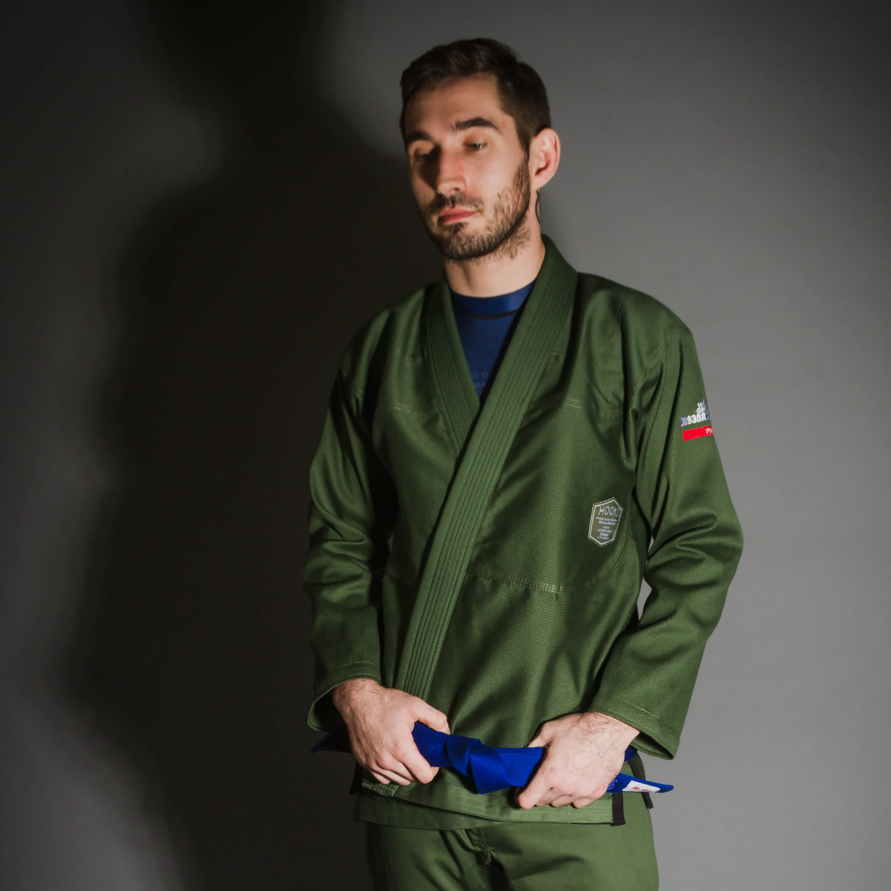 HOOKS V4 Jiu Jitsu Gi - Olive Green