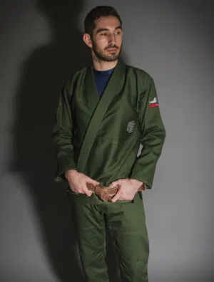 HOOKS V4 Jiu Jitsu Gi - Olive Green