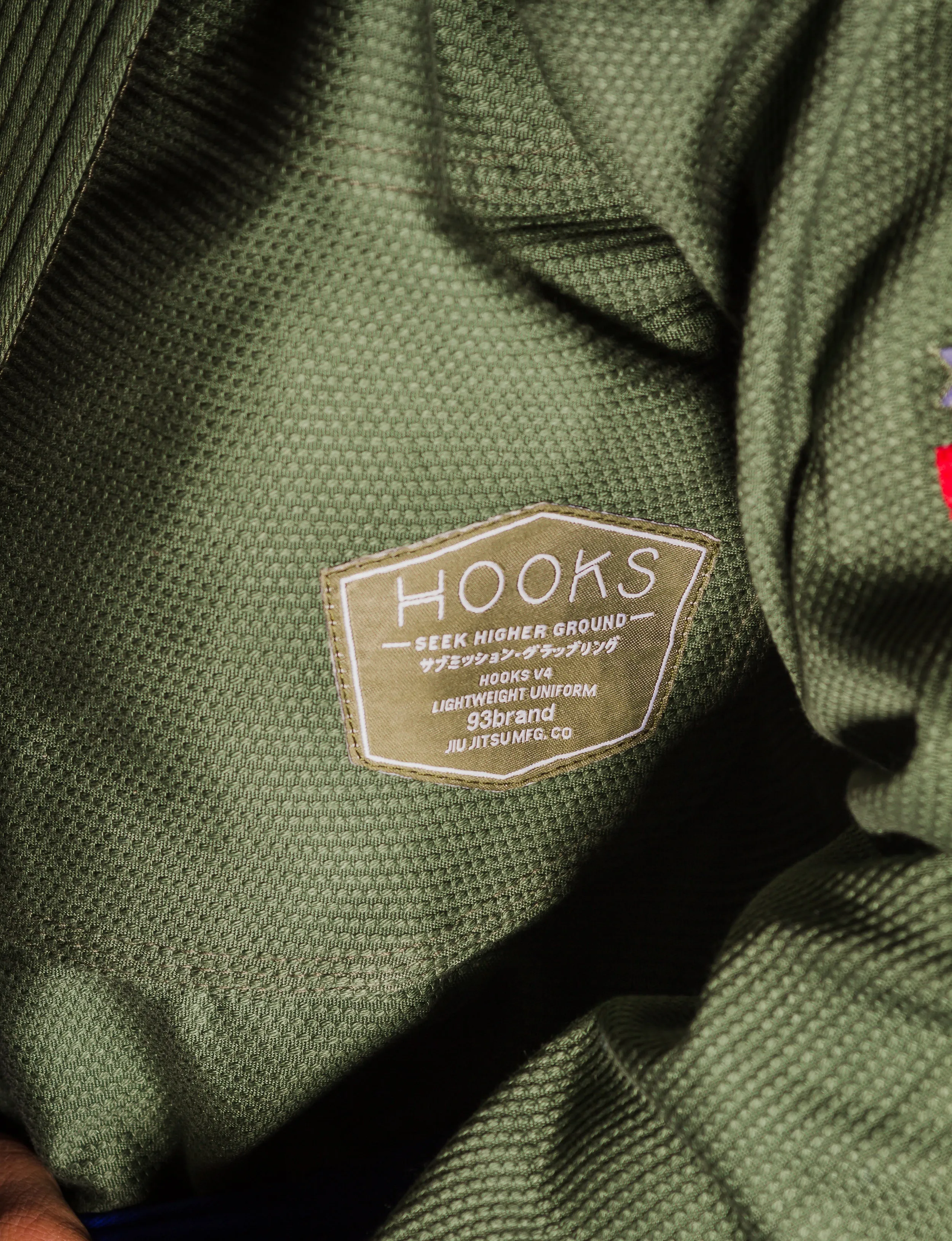 HOOKS V4 Jiu Jitsu Gi - Olive Green