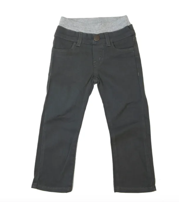 Hoonana - Stretch Twill Pants in Charcoal