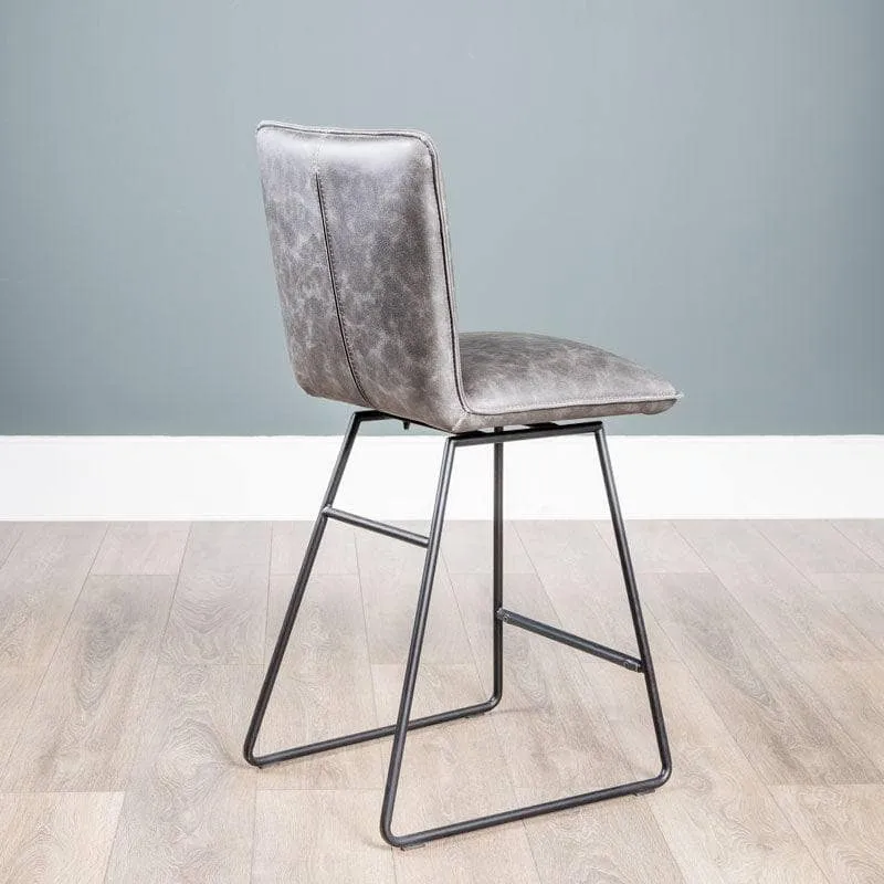 Hooper Grey Barstool