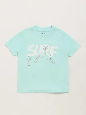 HOP Kids Mint Blue Surf T-Shirt