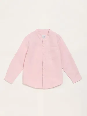 HOP Kids Plain Blush Pink Shirt