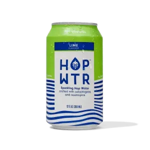 HOP WTR Non-Alcoholic Sparkling Lime