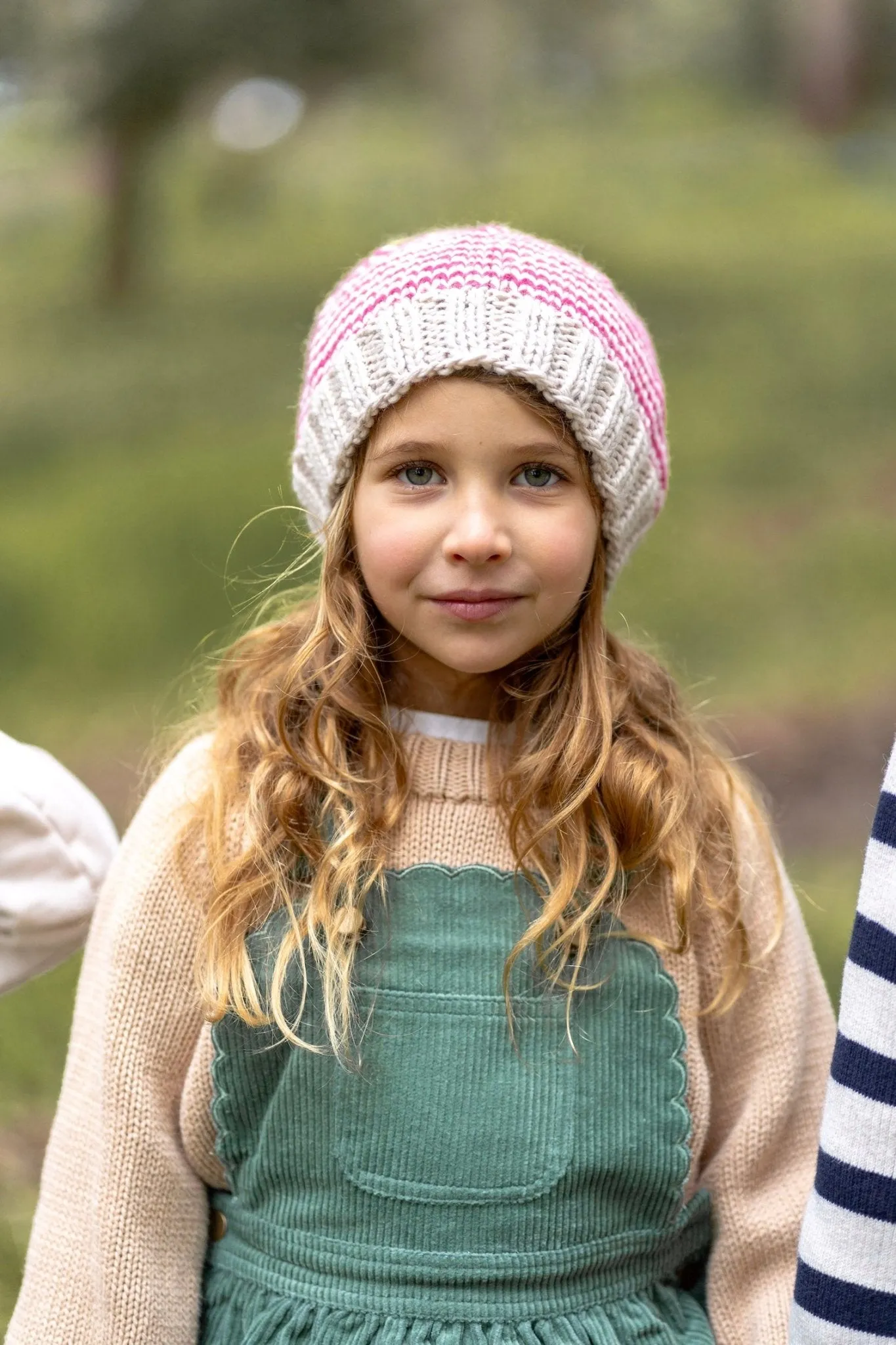 Horizon Beanie Pink Stripe