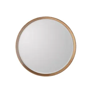 Horizon Round Mirror – Oak – Small