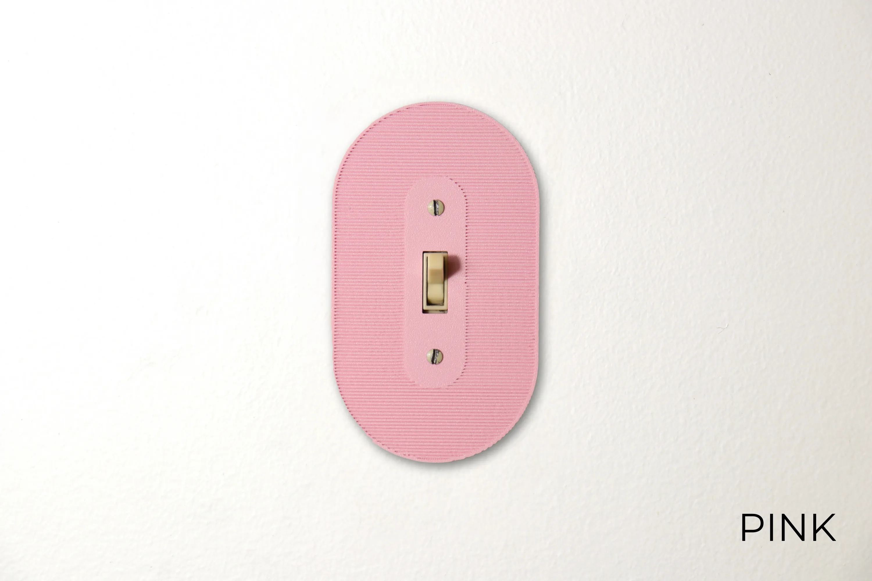 Horizontal Stripe Switch Plate