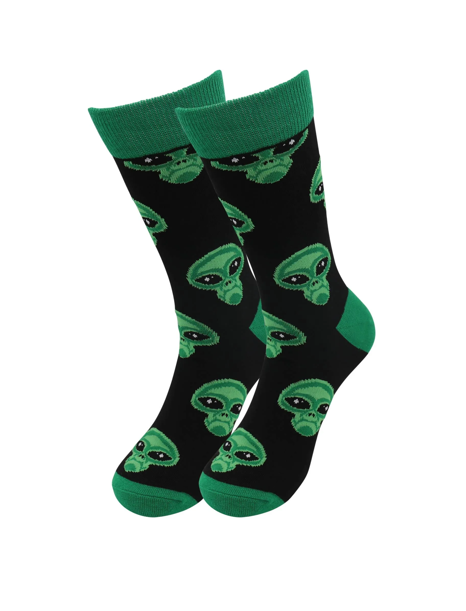 Horror Socks - Skull, Alien , Cotton Crew Happy Socks