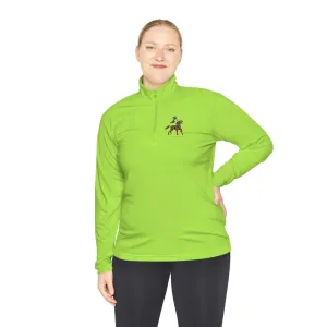 Horse Lover Hooves POD Unisex Quarter-Zip Pullover