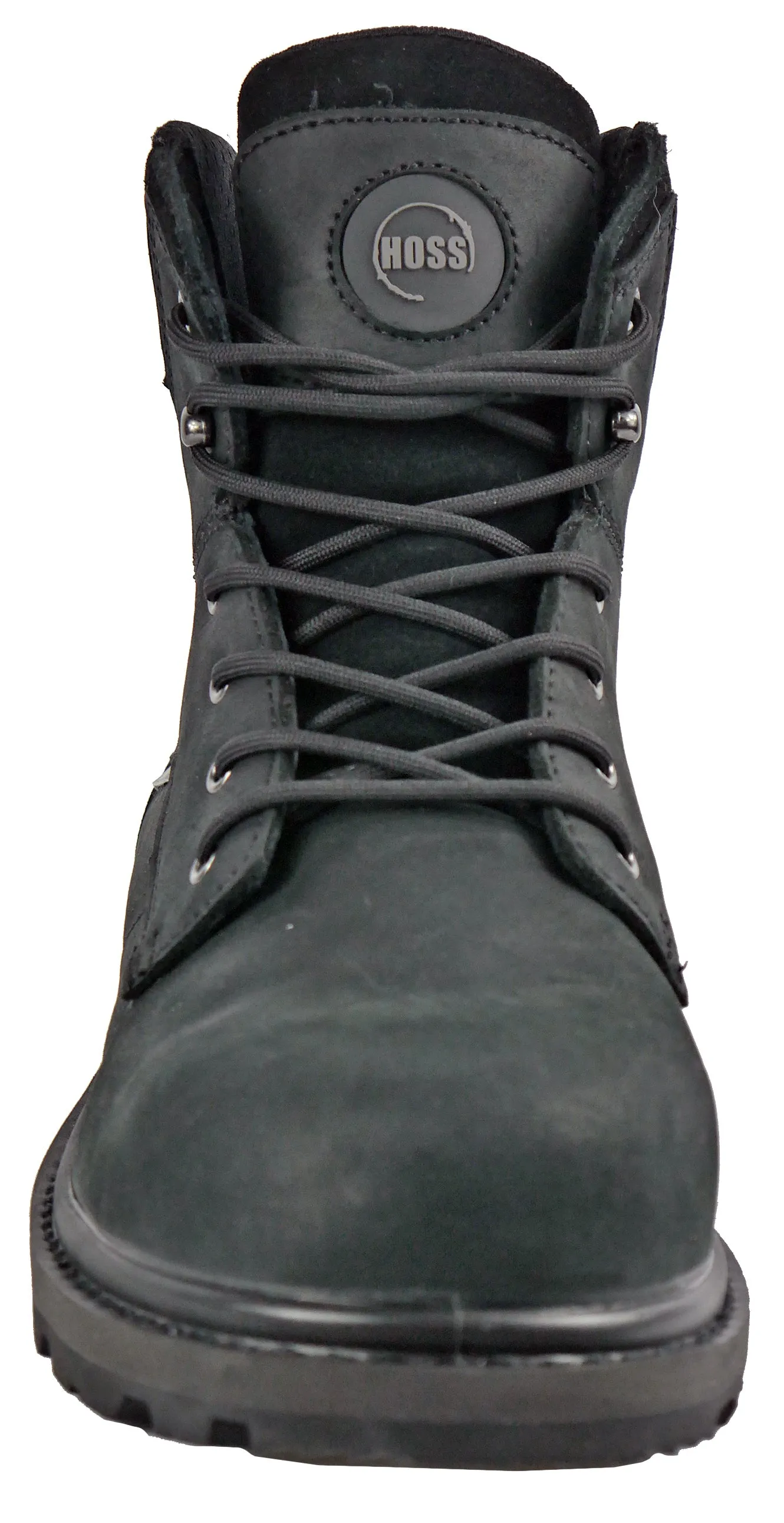 Hoss Men's Composite Safety Toe 60113 Carson Black - Big Sizes Available