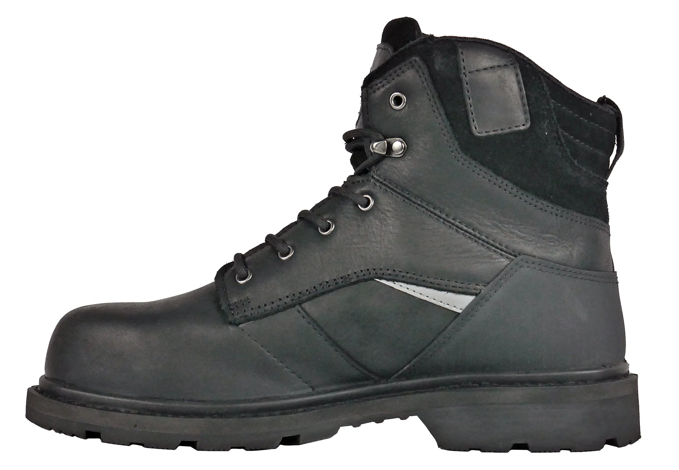 Hoss Men's Composite Safety Toe 60113 Carson Black - Big Sizes Available