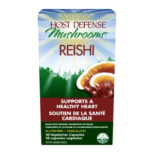 Host defense - reishi (cardiovascular health)