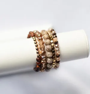 Hot Cocoa Bracelet Stack