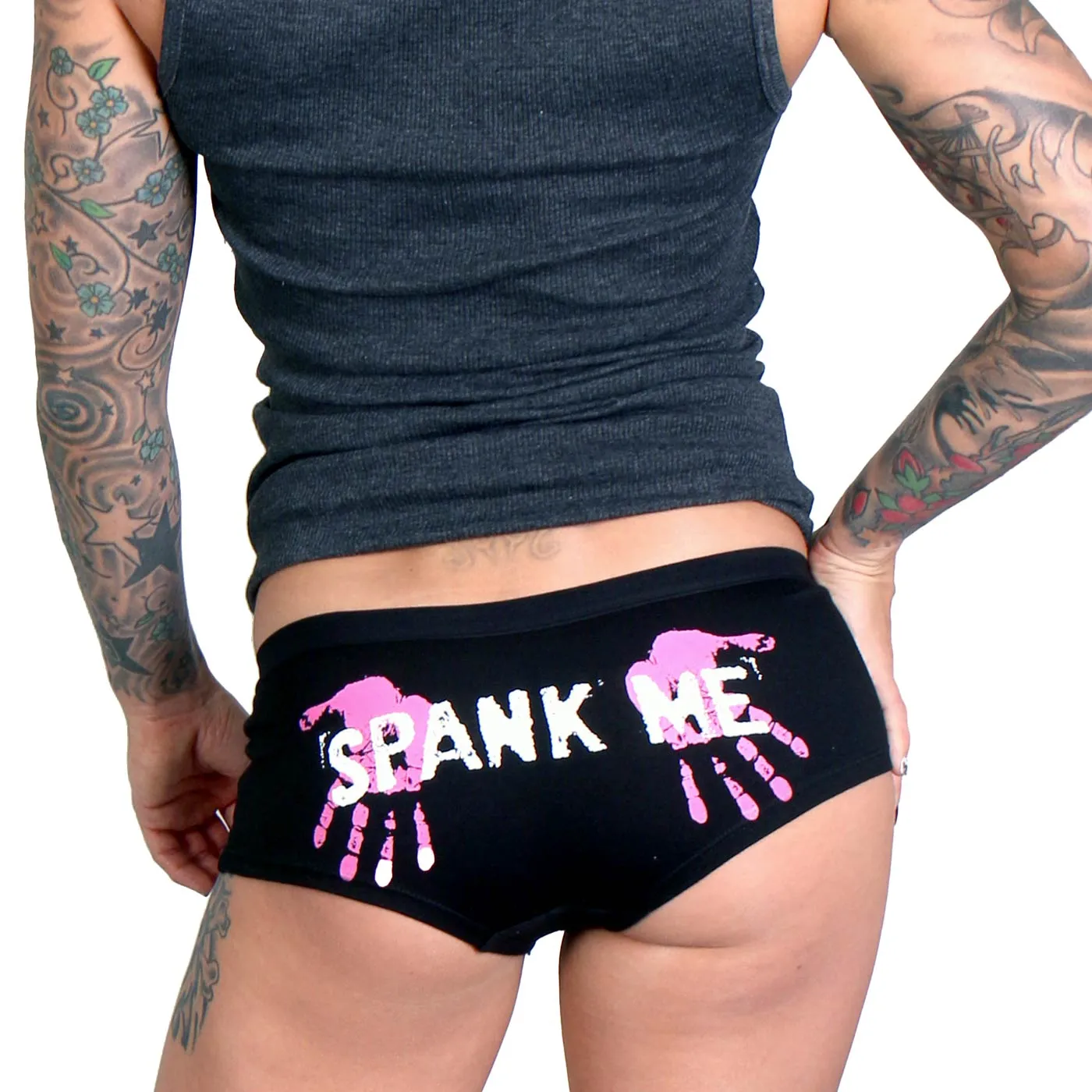 Hot Leathers PTB7068 Spank Me Boy Shorts