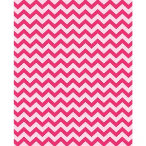 Hot Pink & Blush Chevron Printed Backdrop