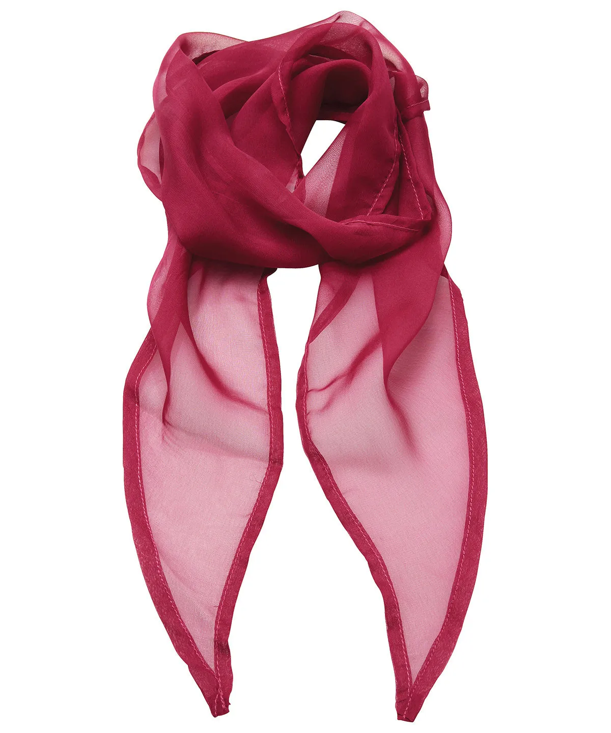 Hot Pink - 'Colours' Chiffon scarf