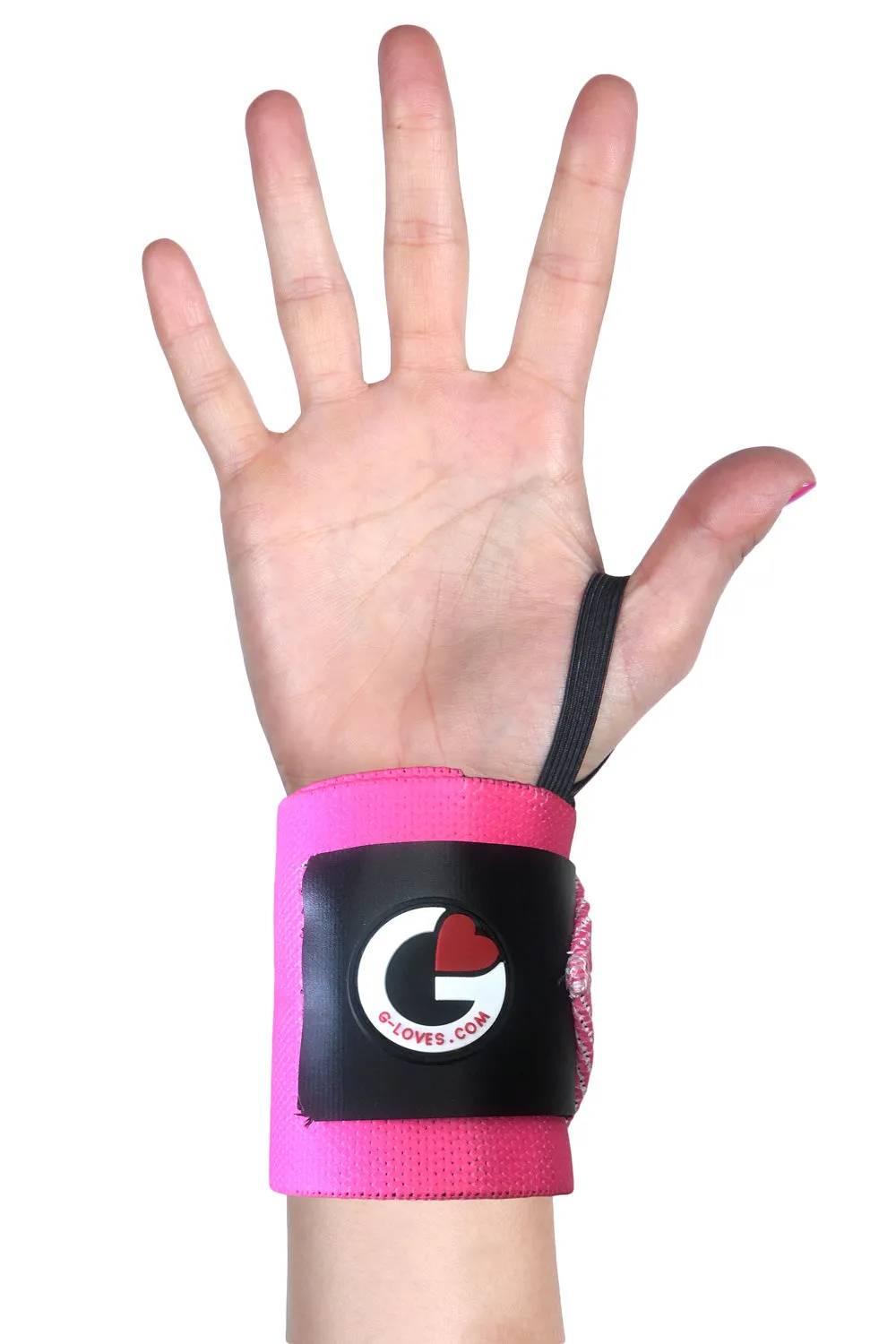 Hot Pink wrist wraps