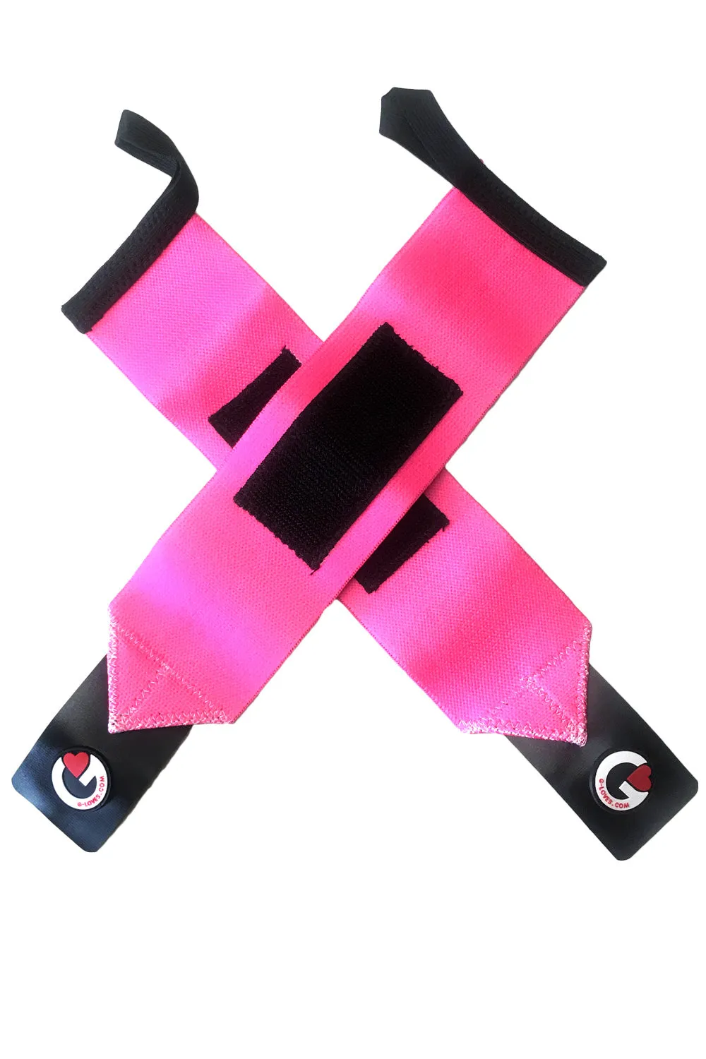 Hot Pink wrist wraps