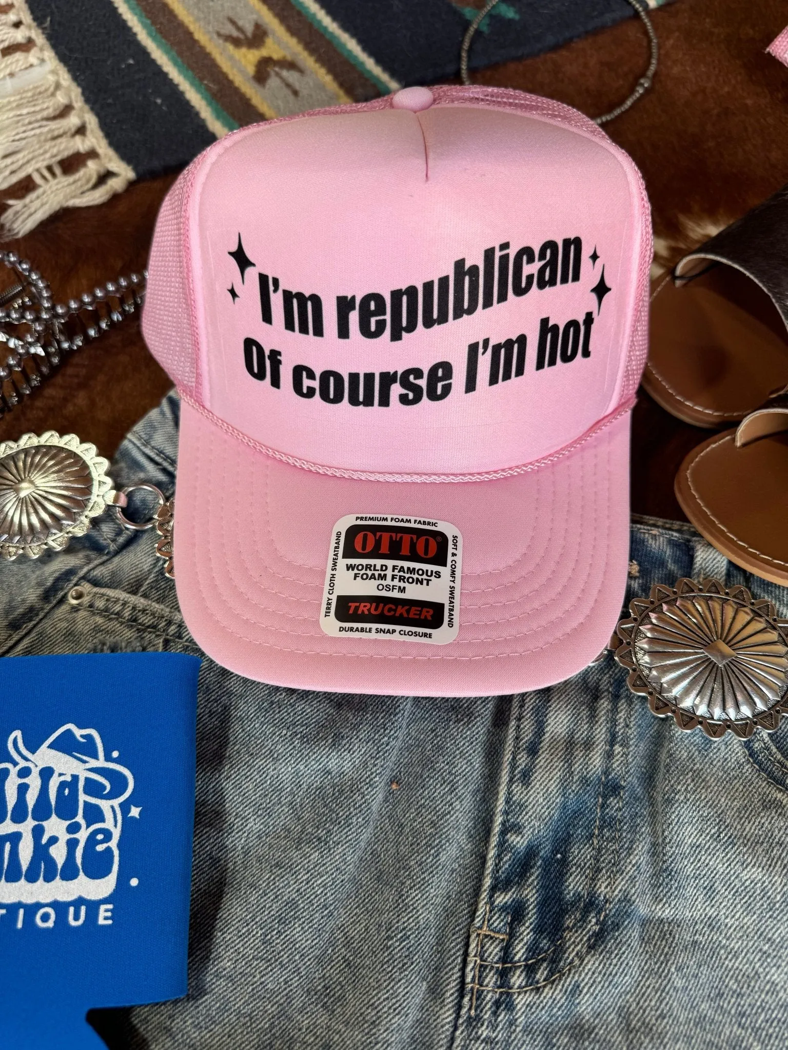 Hot Republican Trucker Hat