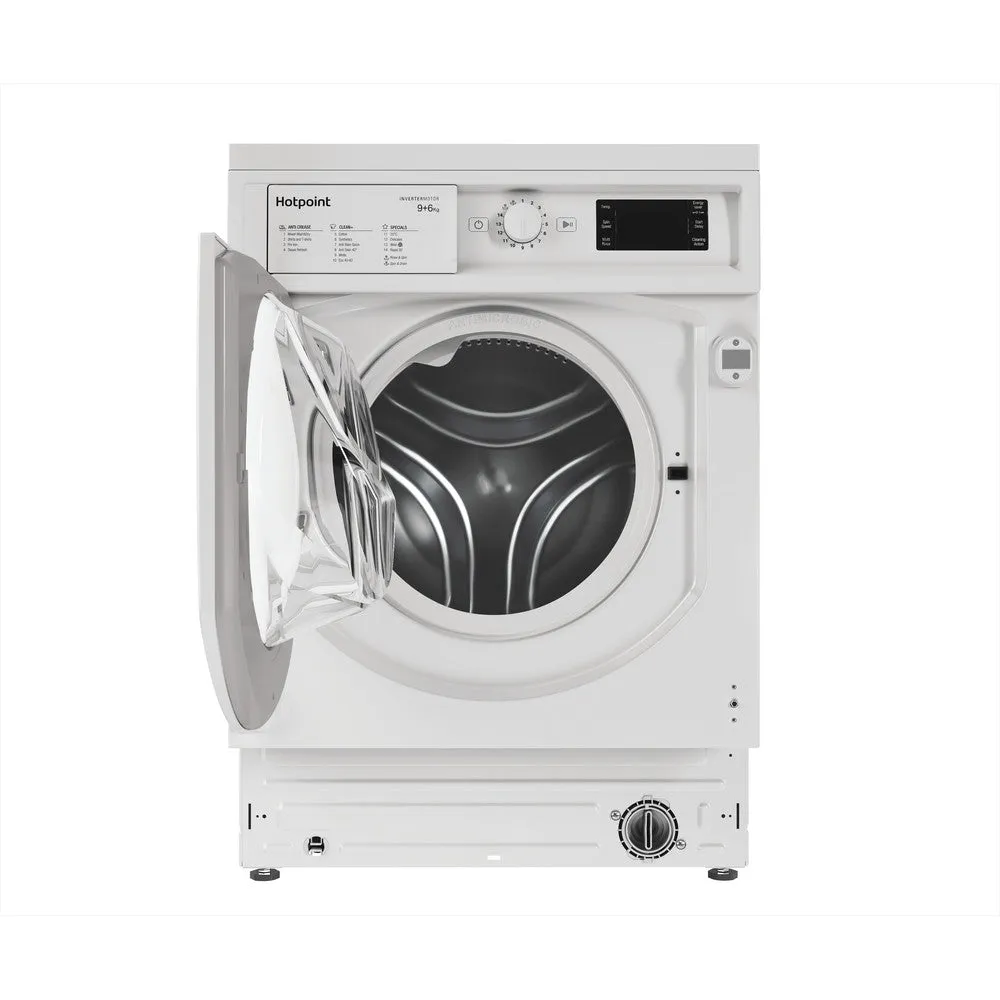 Hotpoint BIWDHG861485 Integrated Washer Dryer With 1400 Spin White