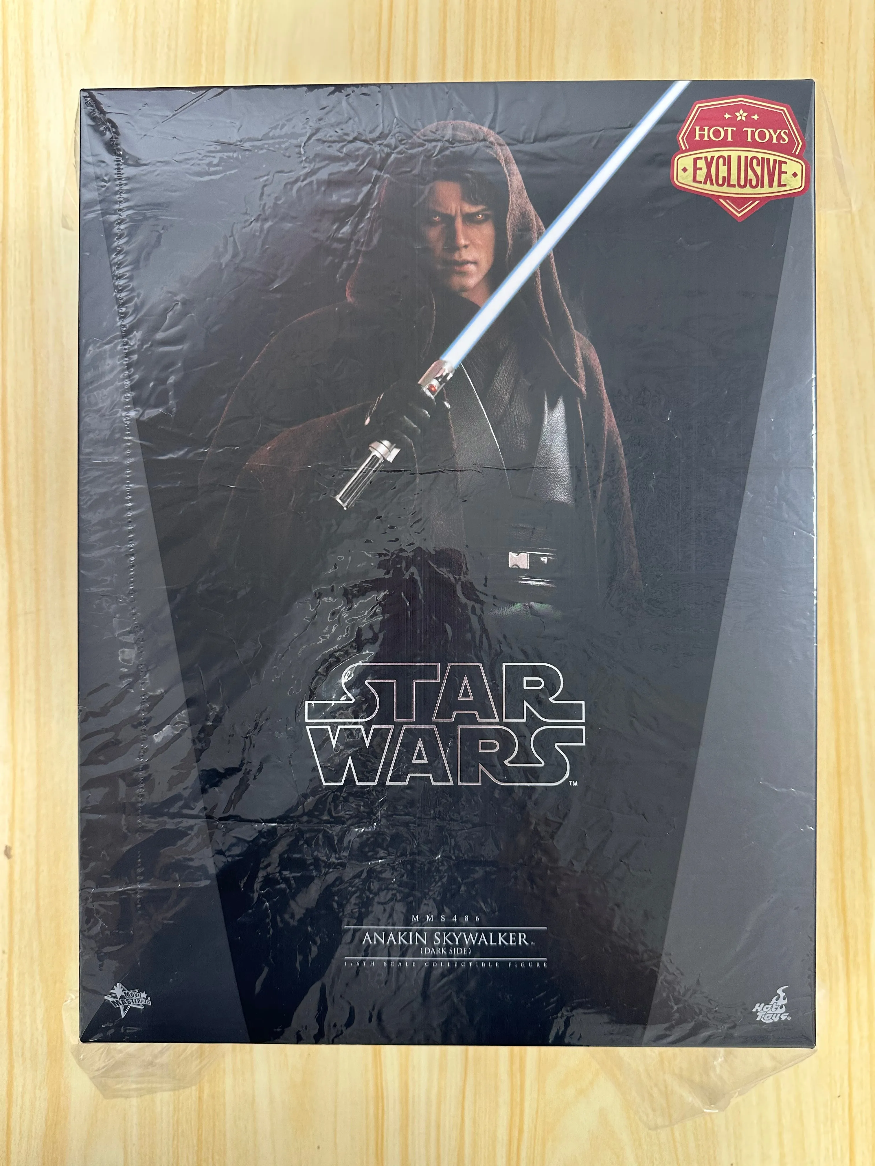 Hottoys Hot Toys 1/6 Scale MMS486 MMS 486 Star Wars Episode III Revenge of the Sith - Anakin Skywalker (Dark Side Version) Action Figure NEW (No Brown Box)