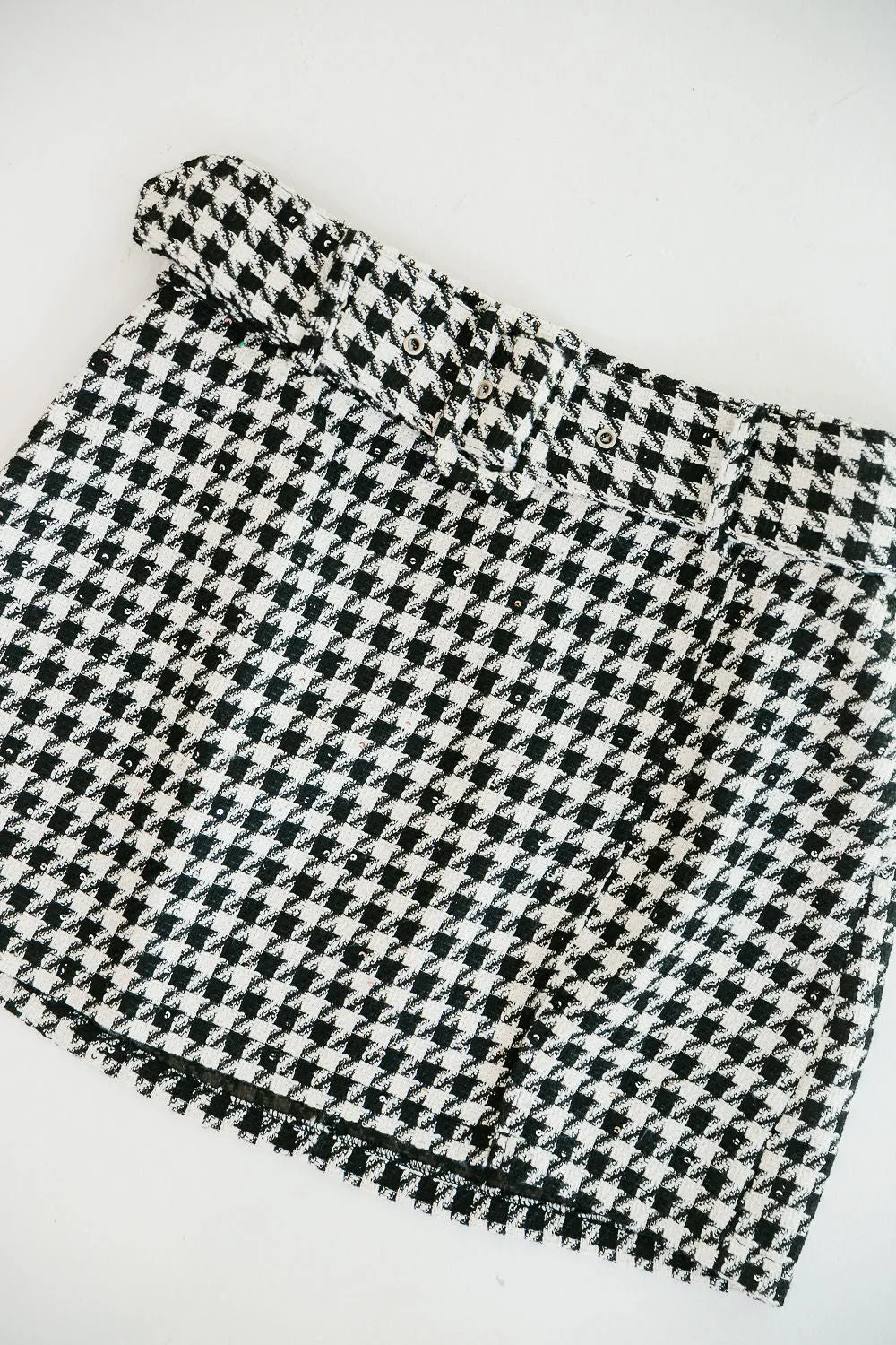 HOUNDSTOOTH HOLIDAY SKIRTS