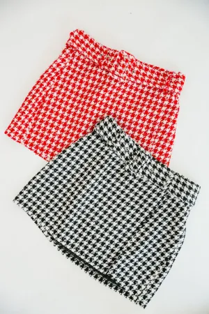 HOUNDSTOOTH HOLIDAY SKIRTS