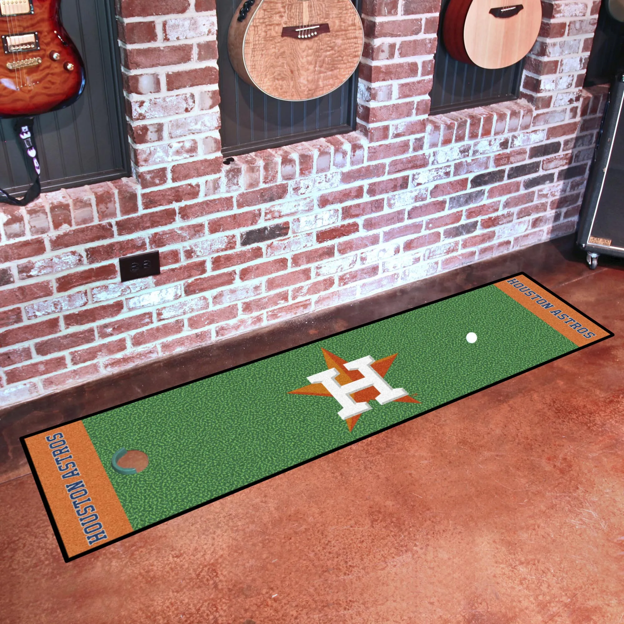 Houston Astros Putting Green Mat - 1.5ft. x 6ft.