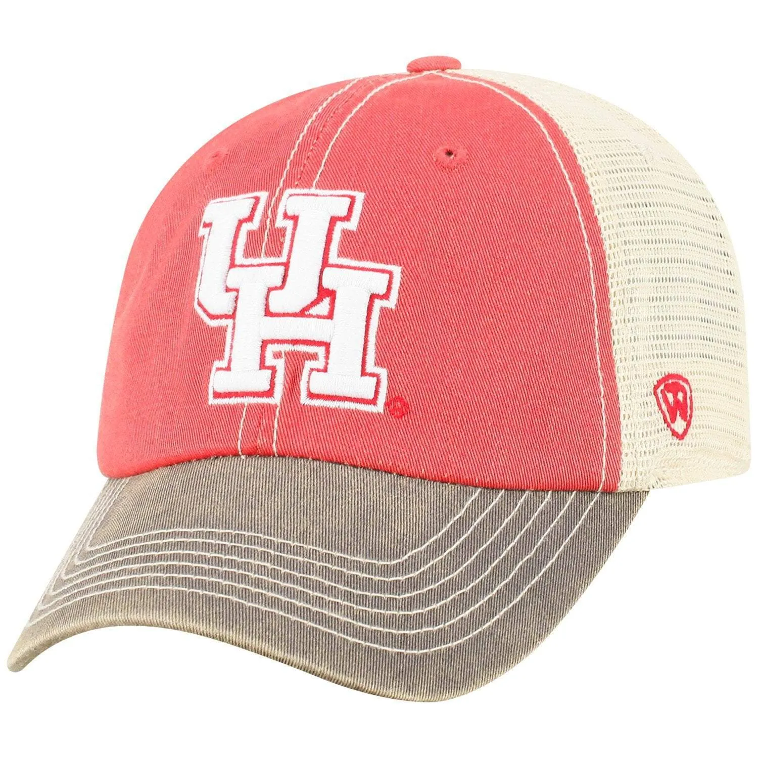 Houston Cougars TOW Scarlet Red Offroad Mesh Snapback Hat Cap