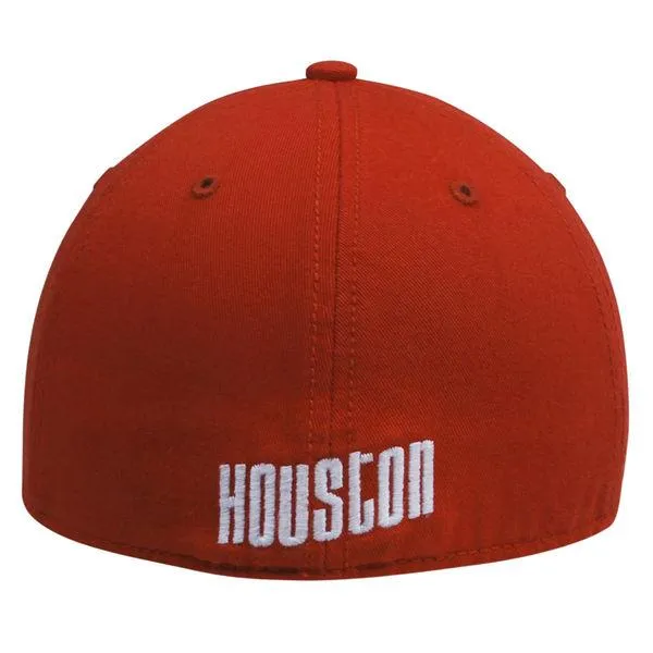 Houston Rockets 47 Brand Red Retro Logo Franchise Slouch Fitted Hat Cap