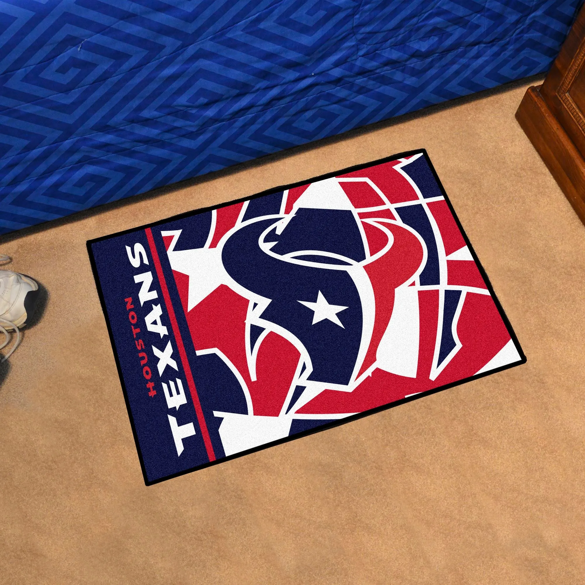 Houston Texans Starter Mat XFIT Design - 19in x 30in Accent Rug