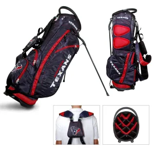 Houston Texans Team Golf Fairway Lightweight 14-Way Top Golf Club Stand Bag