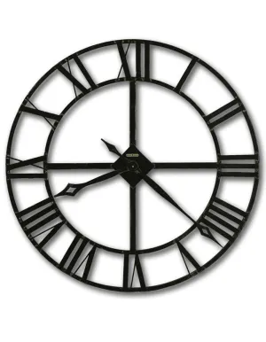 Howard Miller Lacy II Wall Clock - Roman Numerals - Charcoal Grey