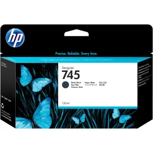 HP 745 Original DesignJet Ink Cartridge - Matte Black F9J99A