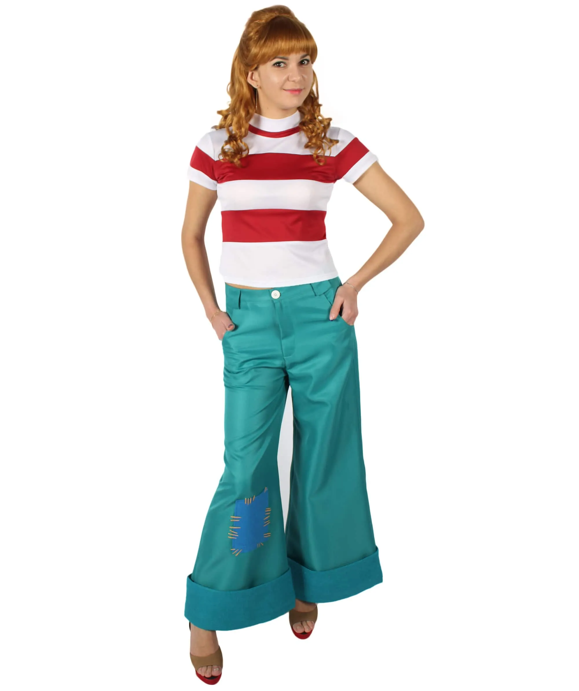 HPO Adult Women's Sea-Monsters Animated Movie Costume Bundle