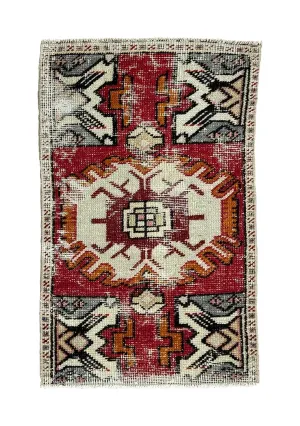 Hristina - Vintage Turkish Small Rug