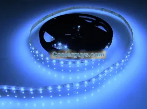 HT 60 LED Double Density 78 inch(2M) or 197 inch(5M) Long Flexible Light Strip 12 volt Blue