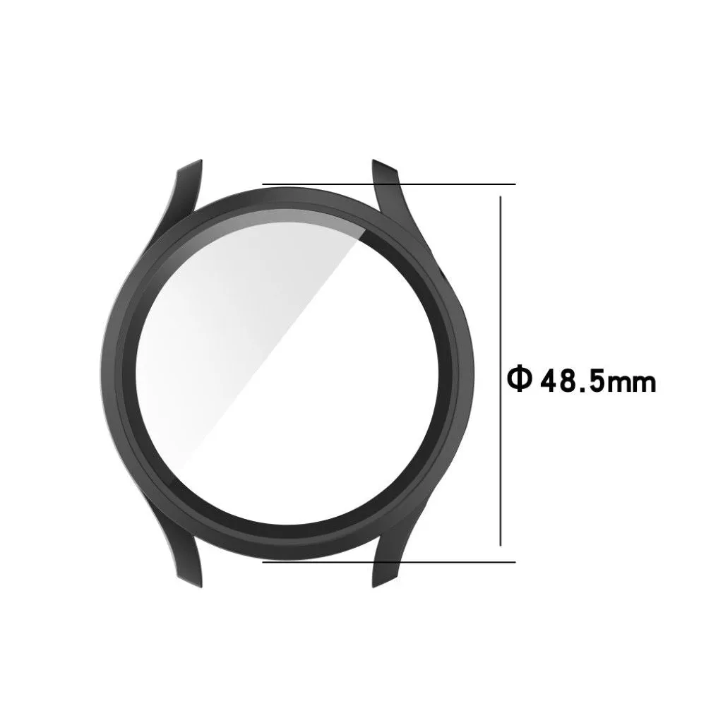 Huawei Watch 3 TPU cover   tempered glass - Dark Blue