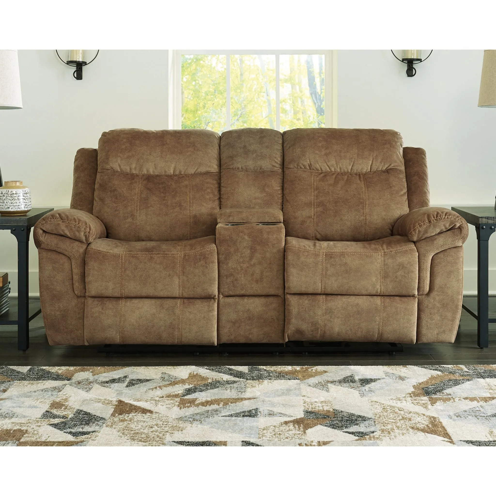 Huddle-Up Reclining Loveseat with Console