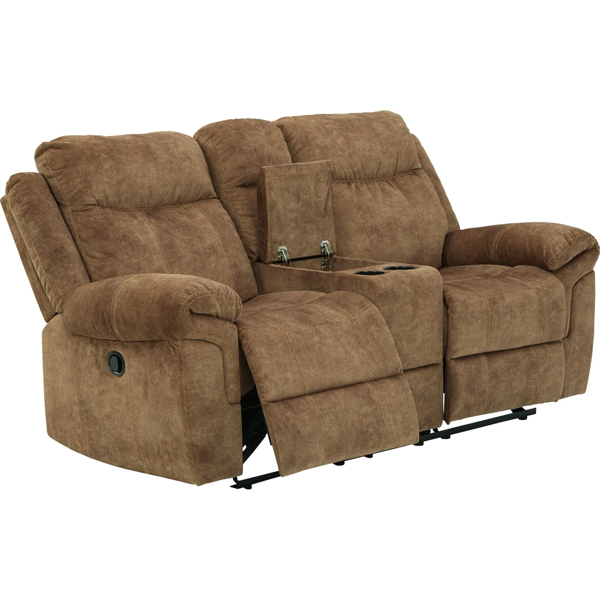 Huddle-Up Reclining Loveseat with Console