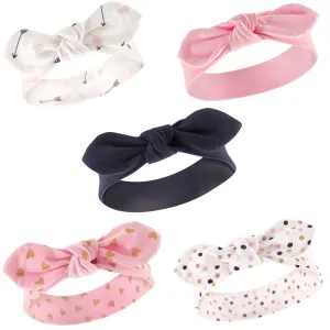 Hudson Baby Cotton and Synthetic Headbands, Arrows Hearts