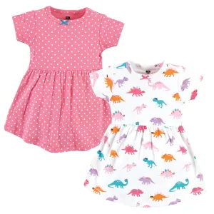 Hudson Baby Cotton Dresses, Cuteasaurus