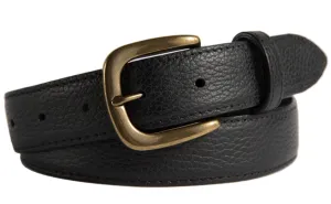 Hudson Belt, (1.25") Antiqued Brass Buckle