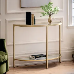 Hudson Console Table - Champagne