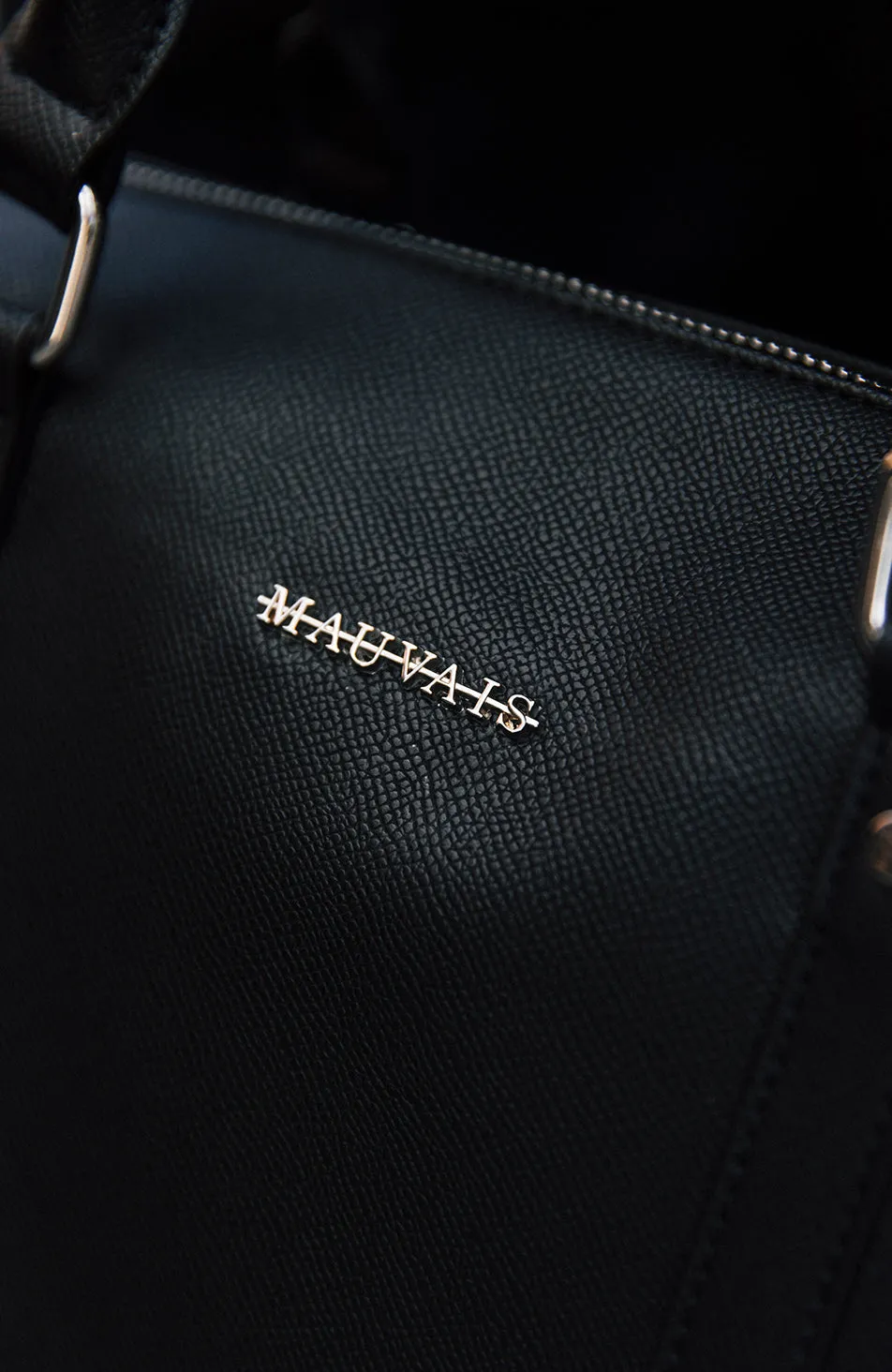 Hudson Signature Holdall Bag in Black