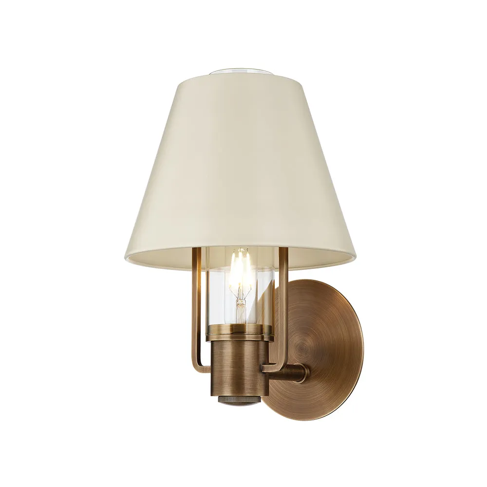 Hudson Valley Lighting Kindle Wall Light – Patina Brass