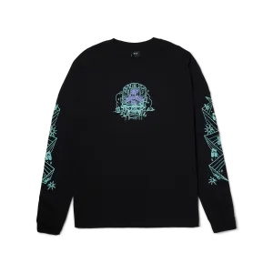 HUF BENCHIN L/S TEE BLACK