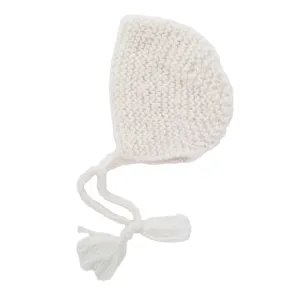 Huggalugs Angora Knit Bonnet - Newborn